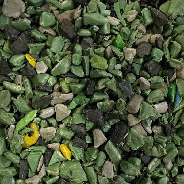 setacciatura e lavaggio plastica