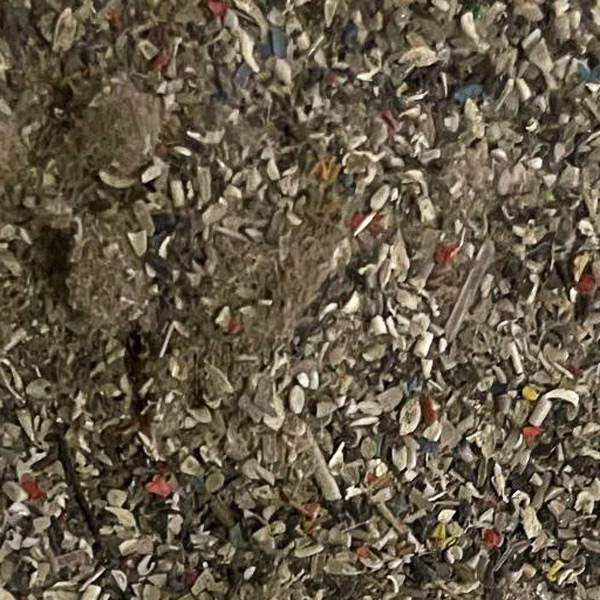 lavaggio plastica e setacciatura